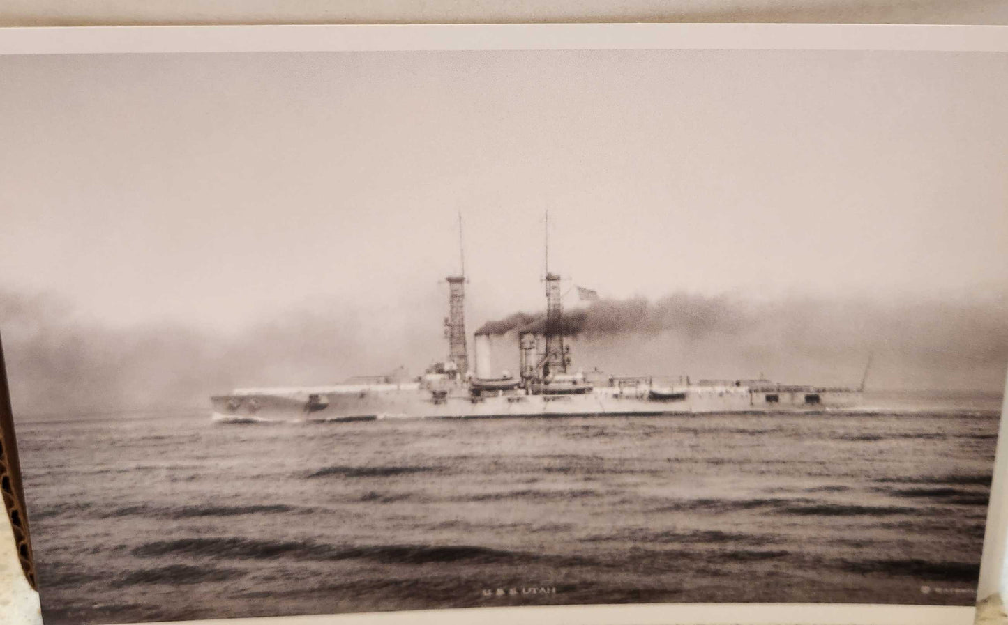 Postcards - USS Utah Battleship (BB-31)