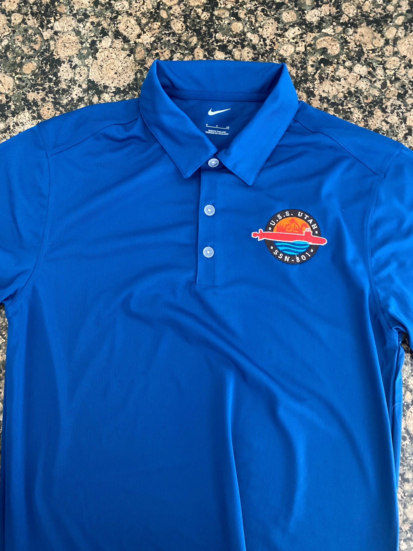 USS Utah Nike Golf Shirt