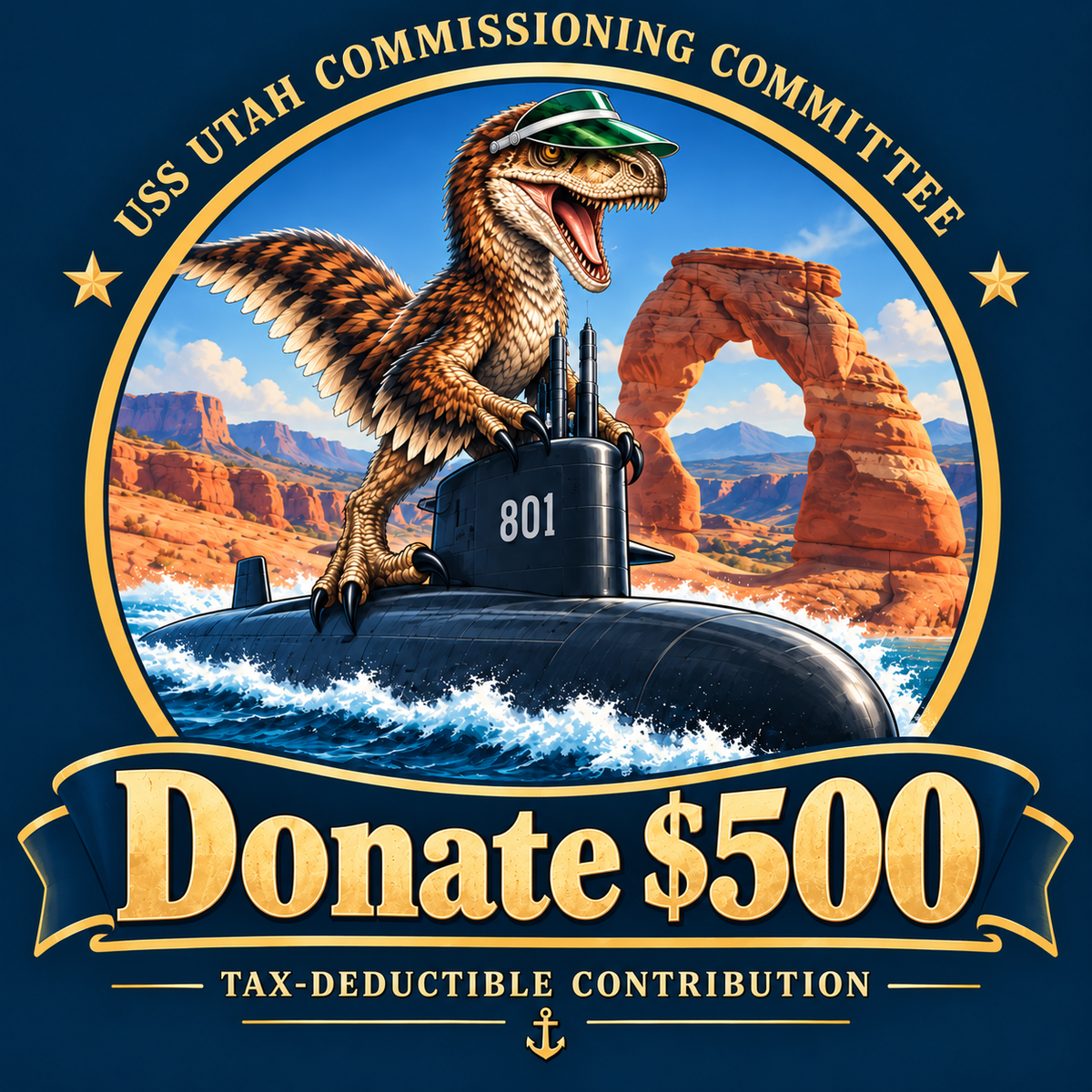 $500 Tax Deductible Contribution