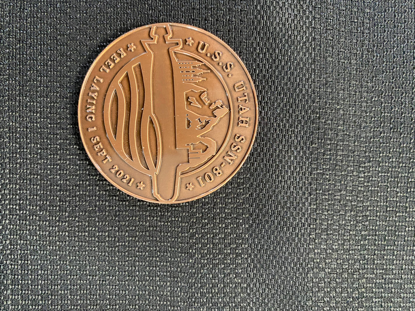 USS Utah Committee Coin Two (Sub)