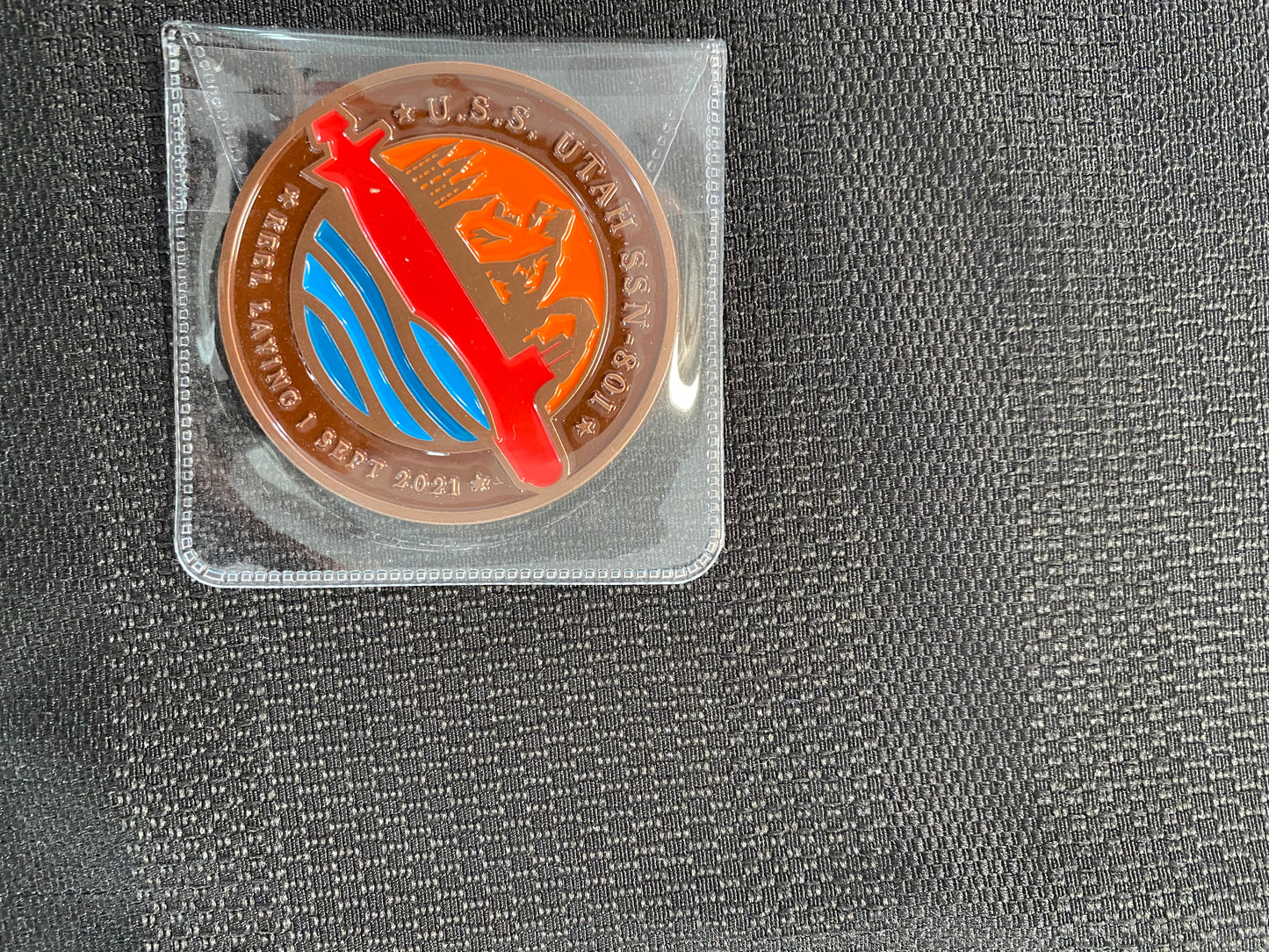 USS Utah Committee Coin Two (Sub)