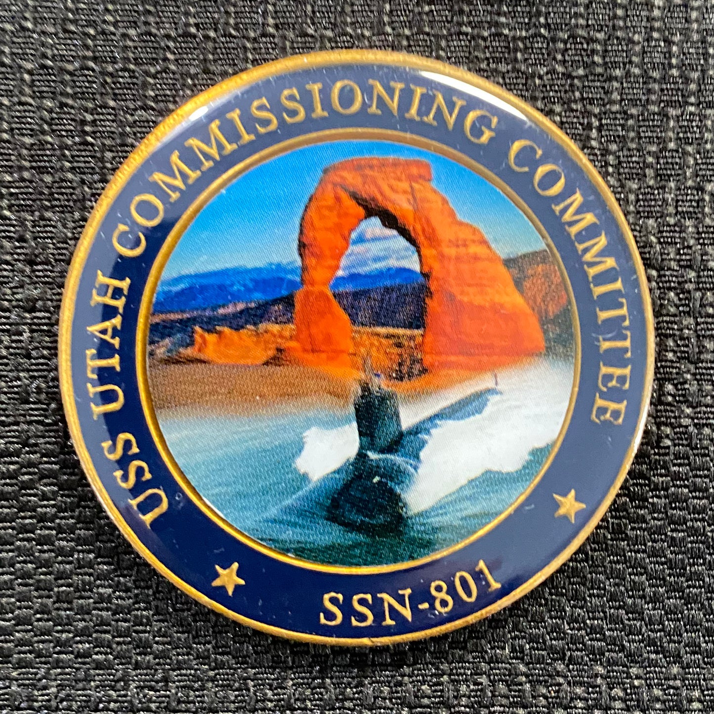 USS UTAH Committee Coin (Arch)