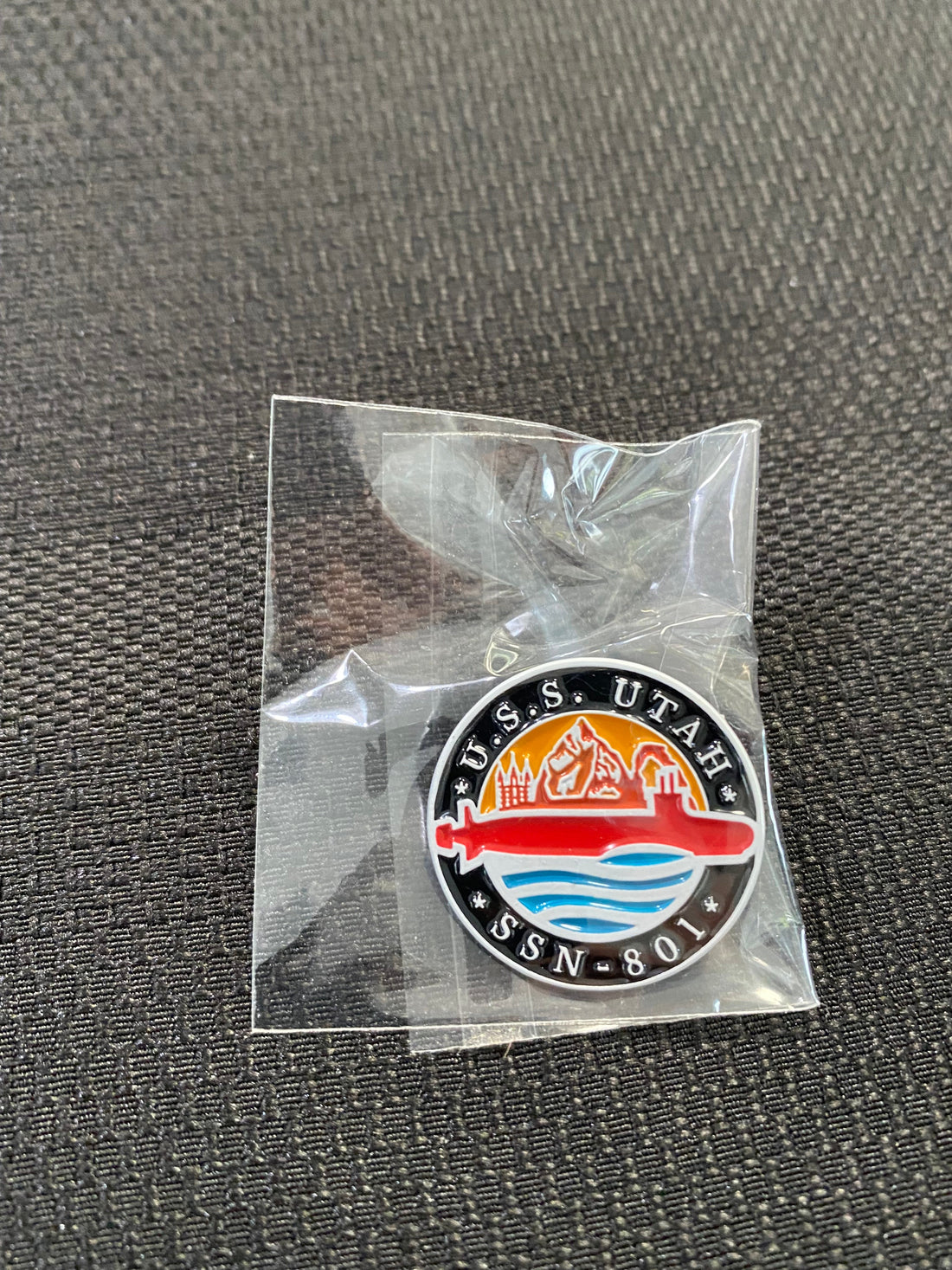 Lapel Pin – USS UTAH Commissioning Committee