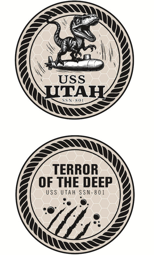 Coin - USS Utah Terror of the Deep